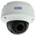 Cámara IP Domo Full HD/30 Fps con lente varifocal de 2.8 a 12 mm e iluminación IR.